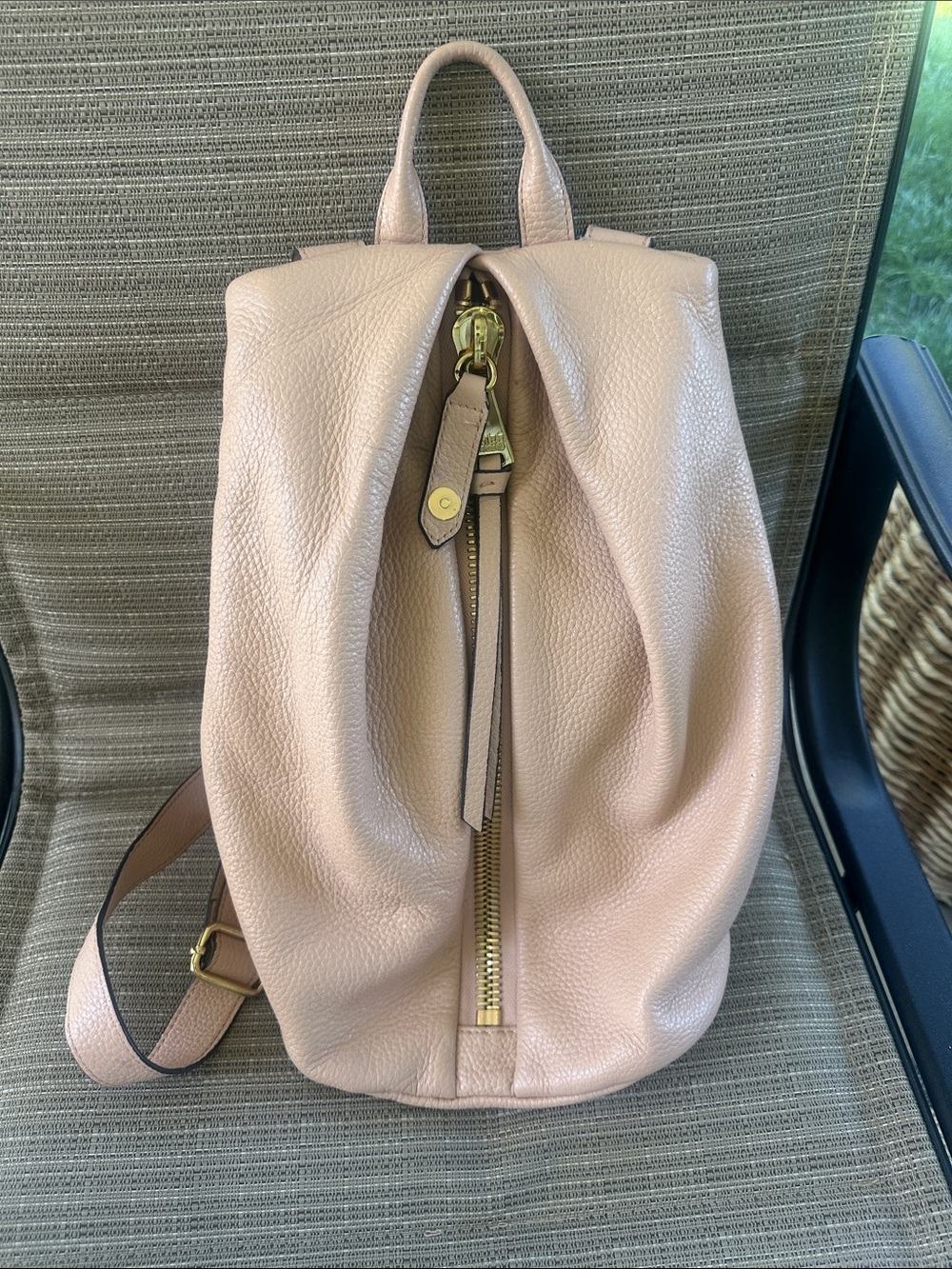 Aimee Kestenberg Tamitha pebbled leather backpack